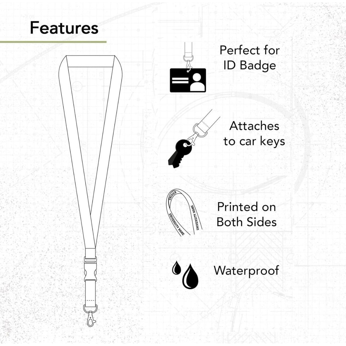 Lanyard Guam KULTURAL VIBEZ