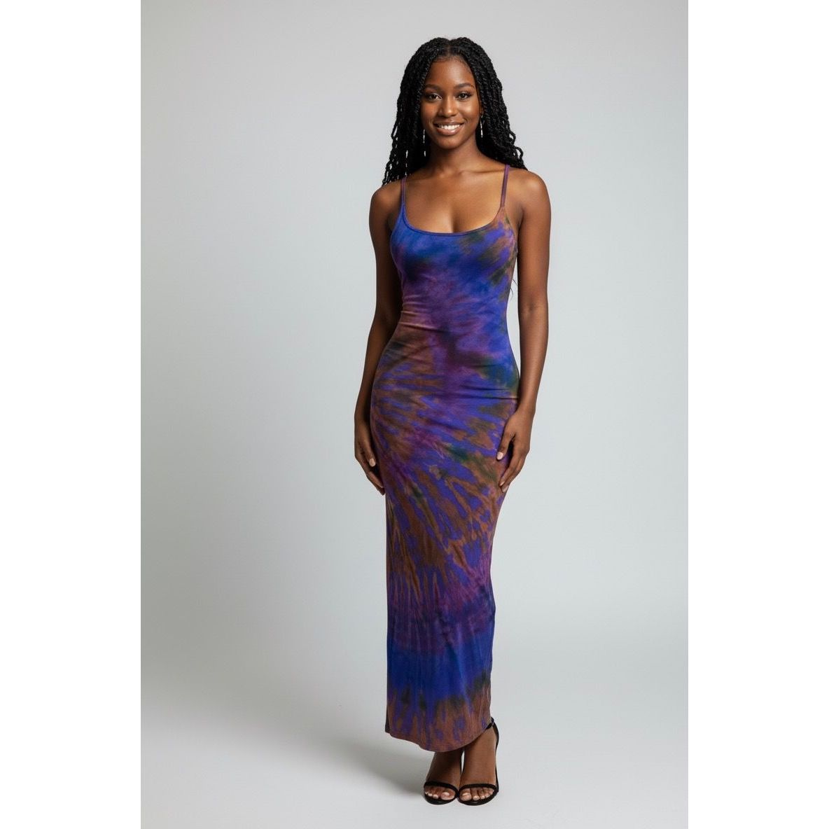 Tie-Dye Maxi Dress