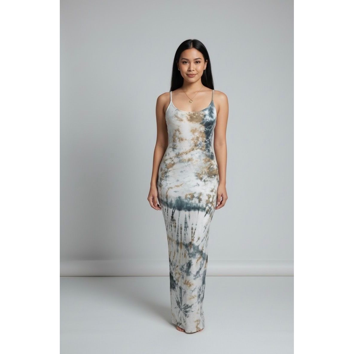 Tie-Dye Maxi Dress