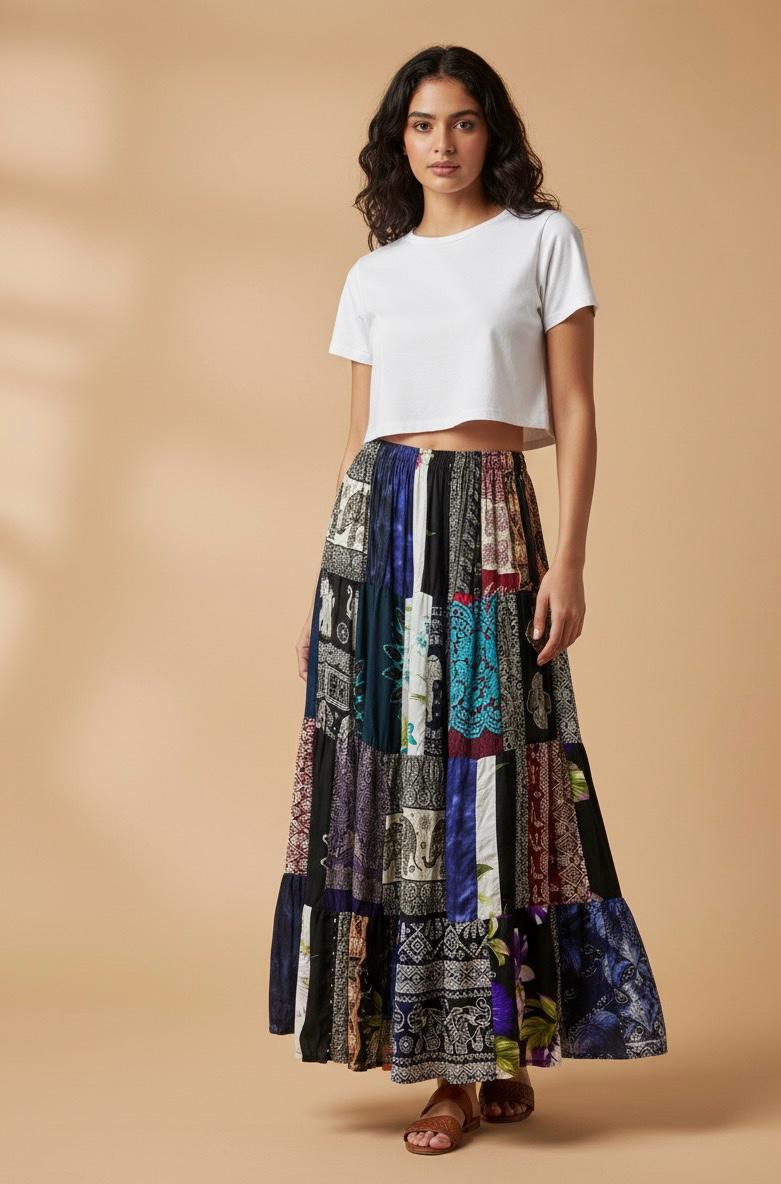 Patchwork Skirt