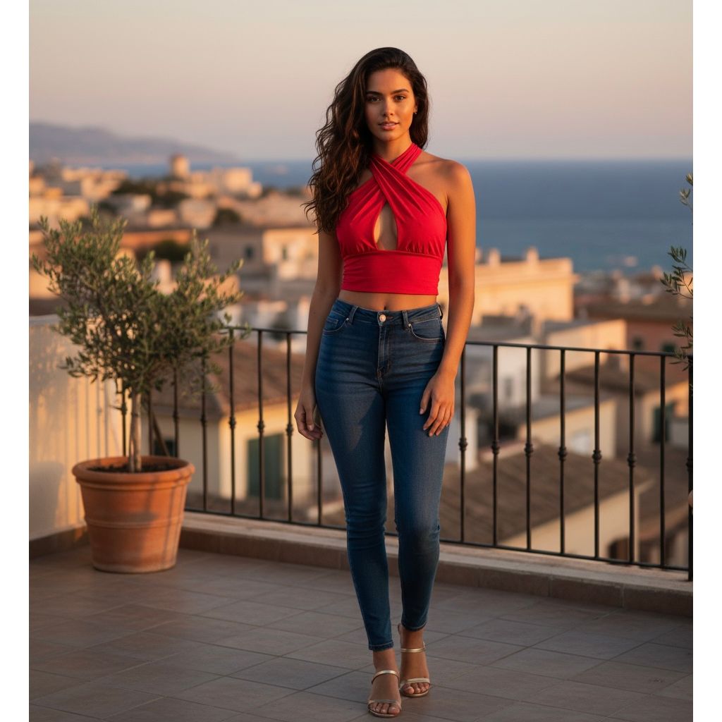 Tops - Criss Cross (Red)