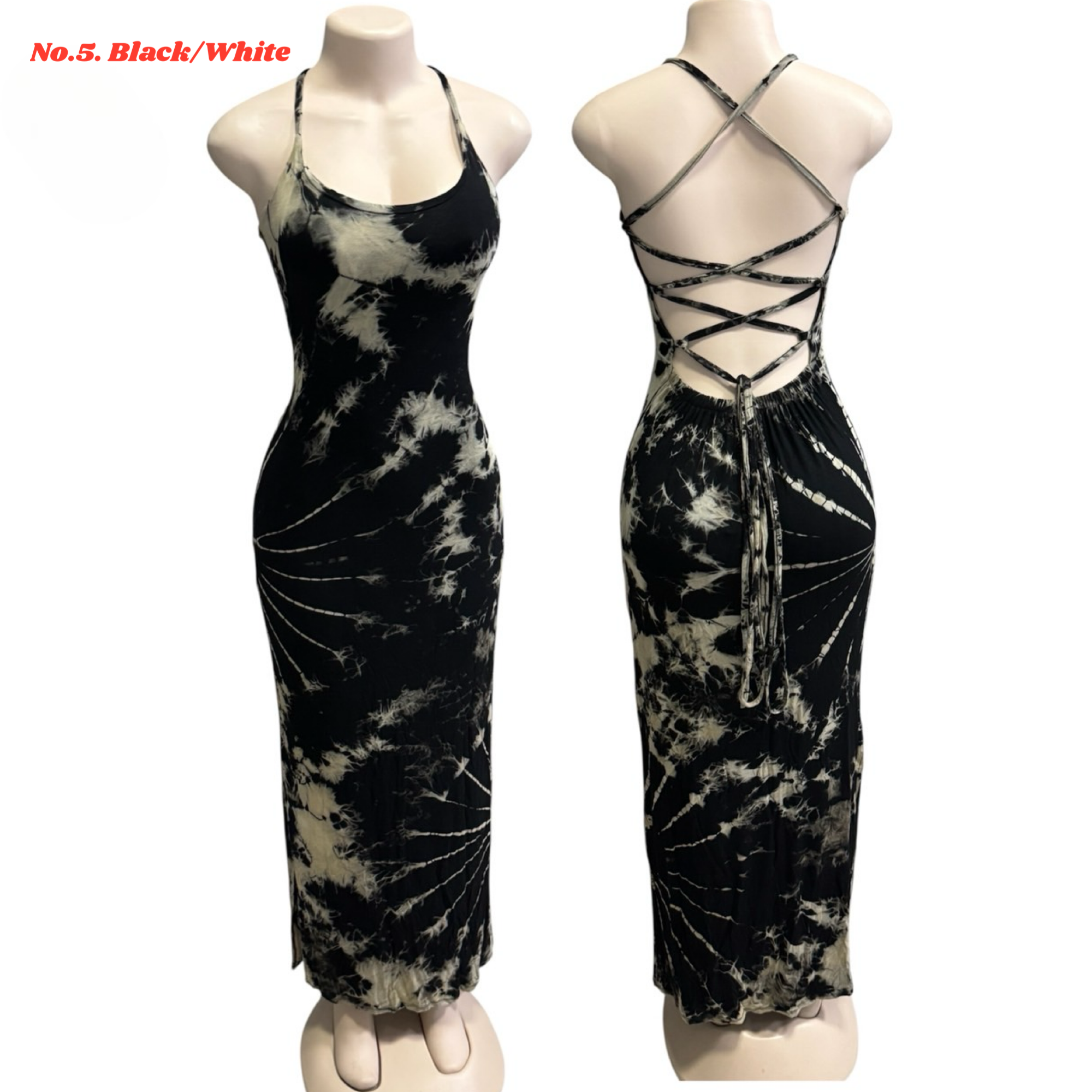 Tie-Dye Maxi Dress