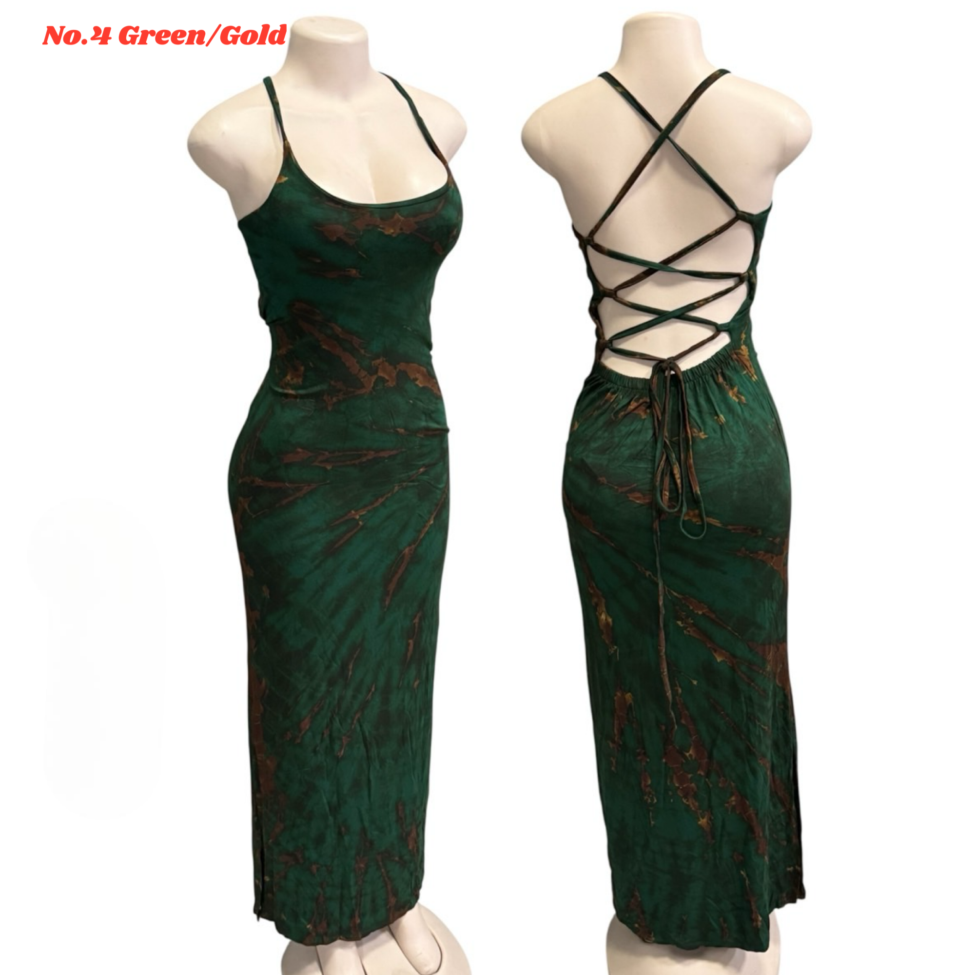 Tie-Dye Maxi Dress