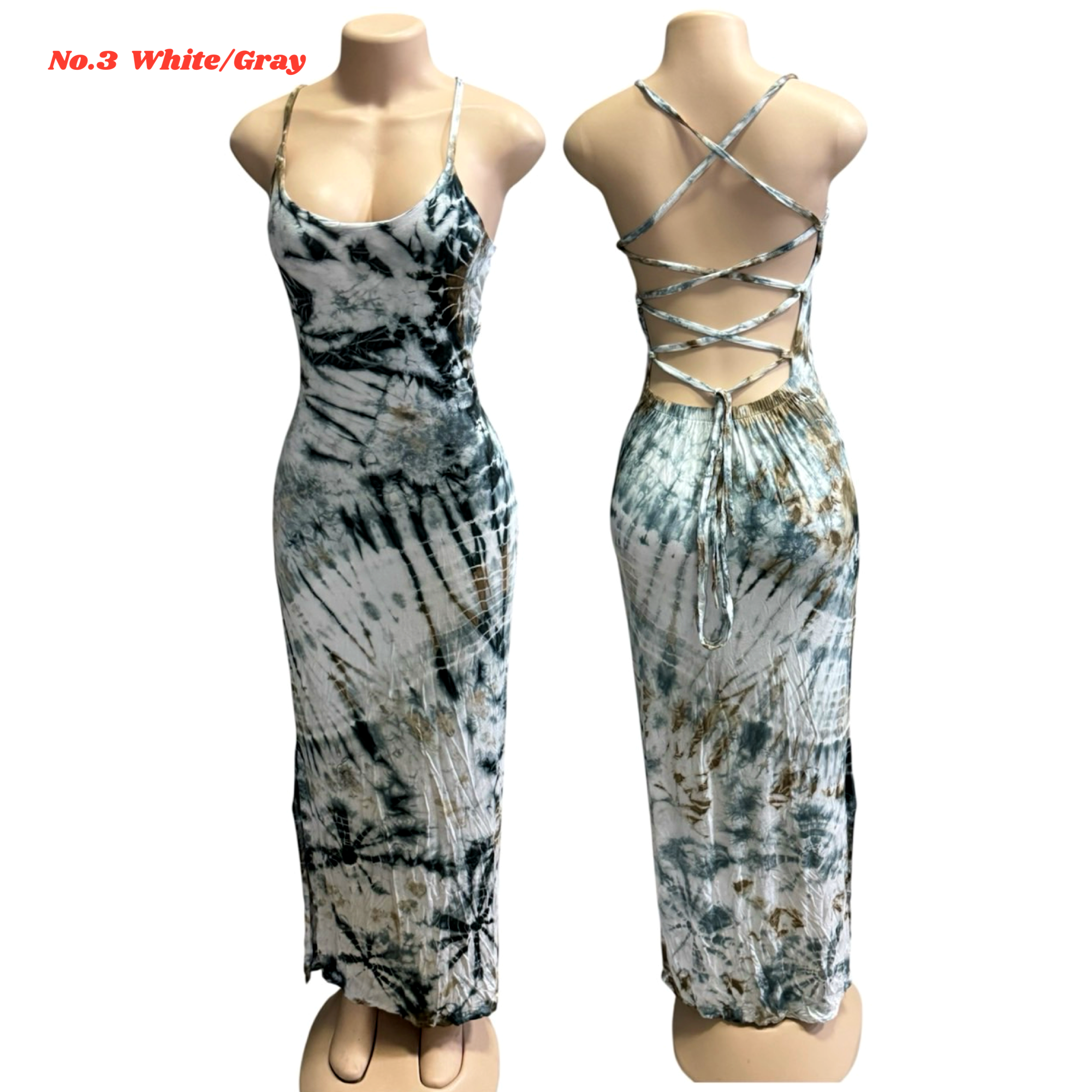 Tie-Dye Maxi Dress