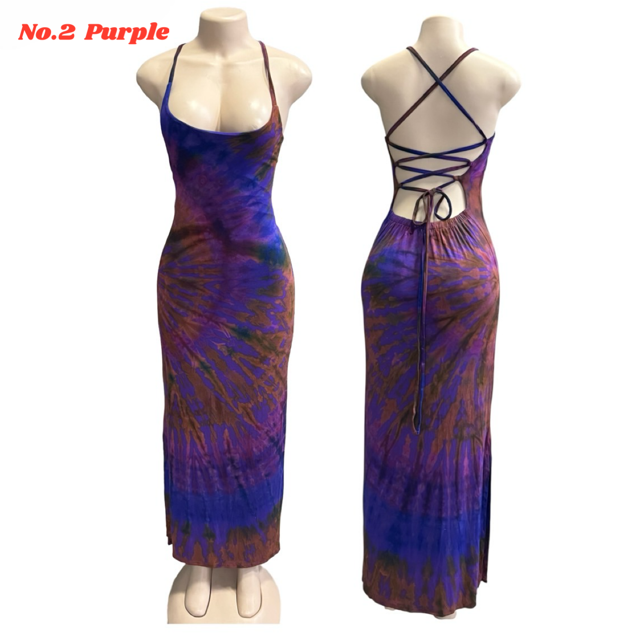 Tie-Dye Maxi Dress