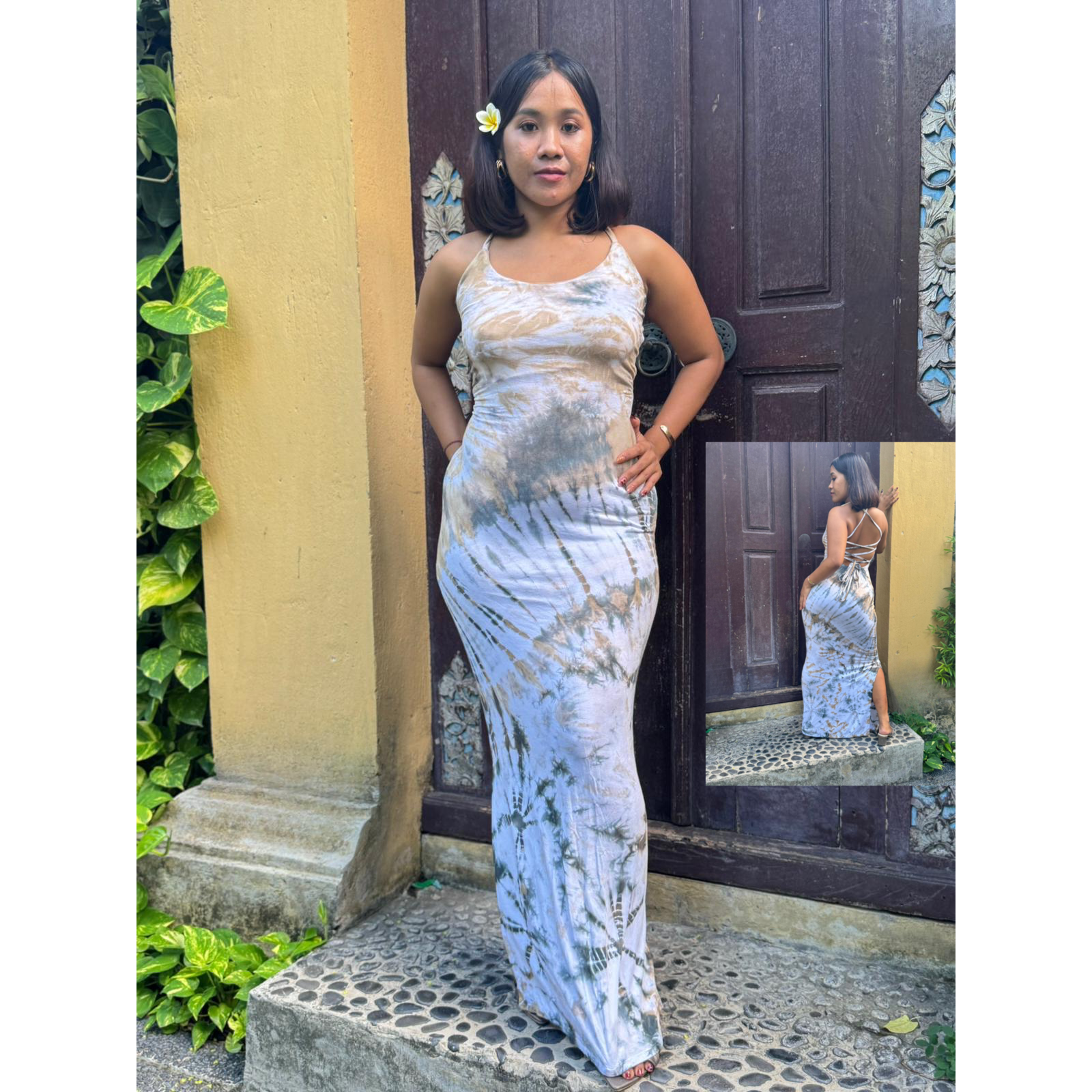 Tie-Dye Maxi Dress