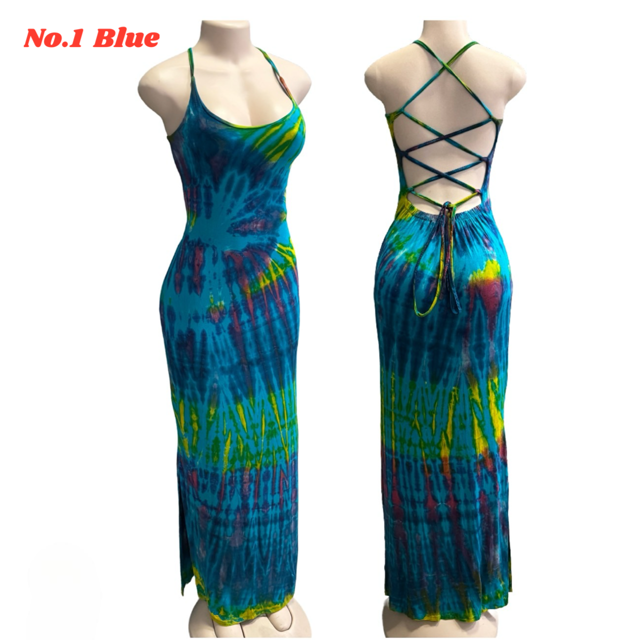Tie-Dye Maxi Dress