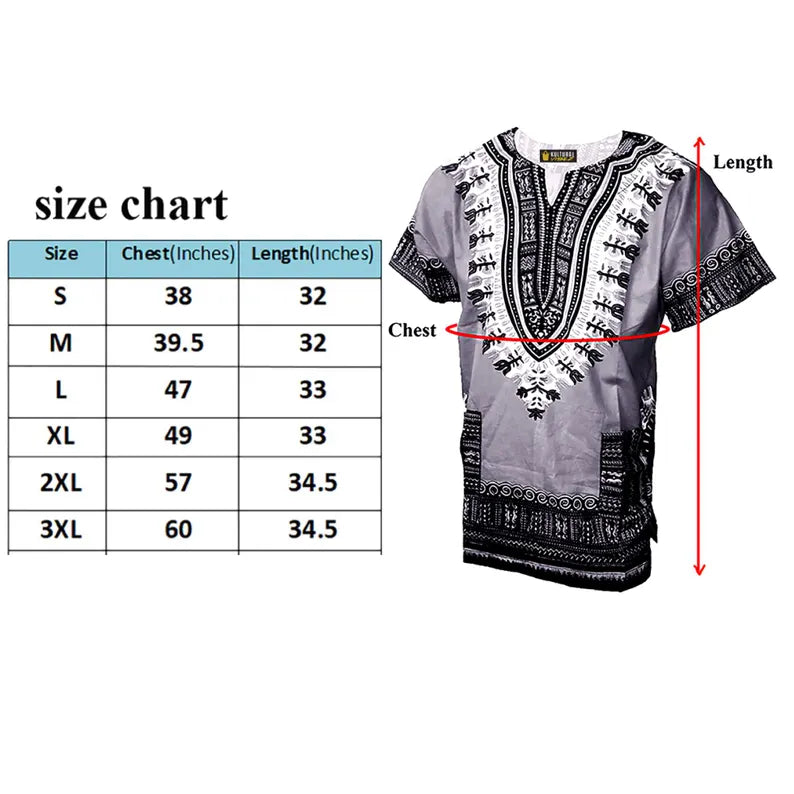 V-Neck Dashiki - More Colors.