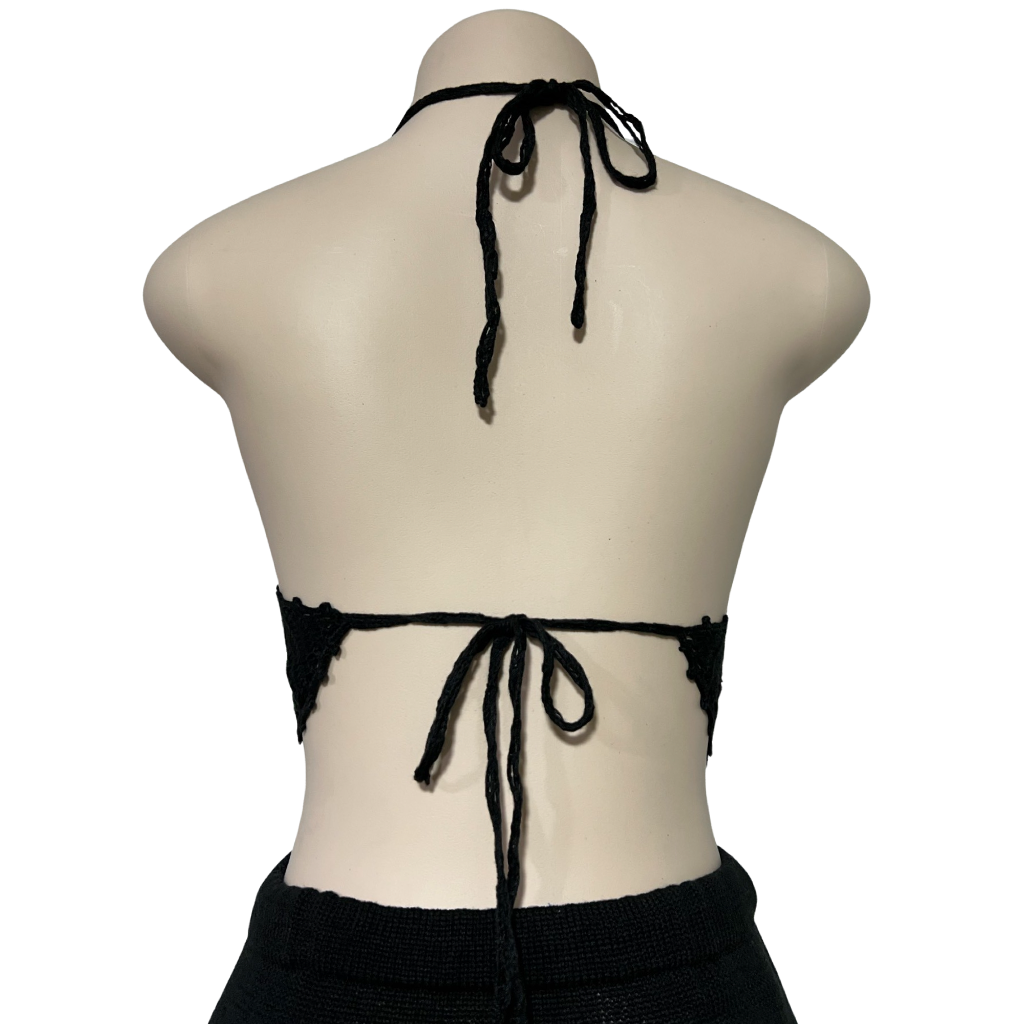 Rasta Crochet Knitting Bra.