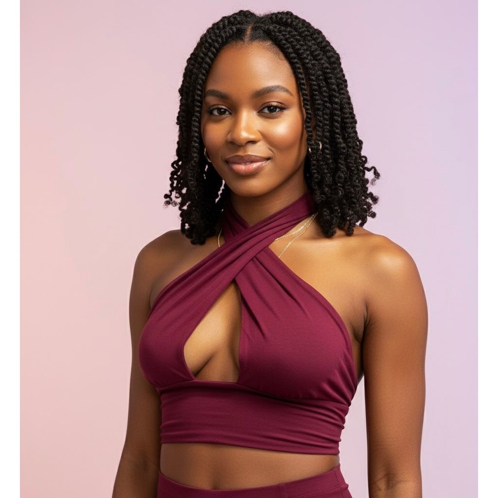 Tops - Criss Cross (Burgundy)