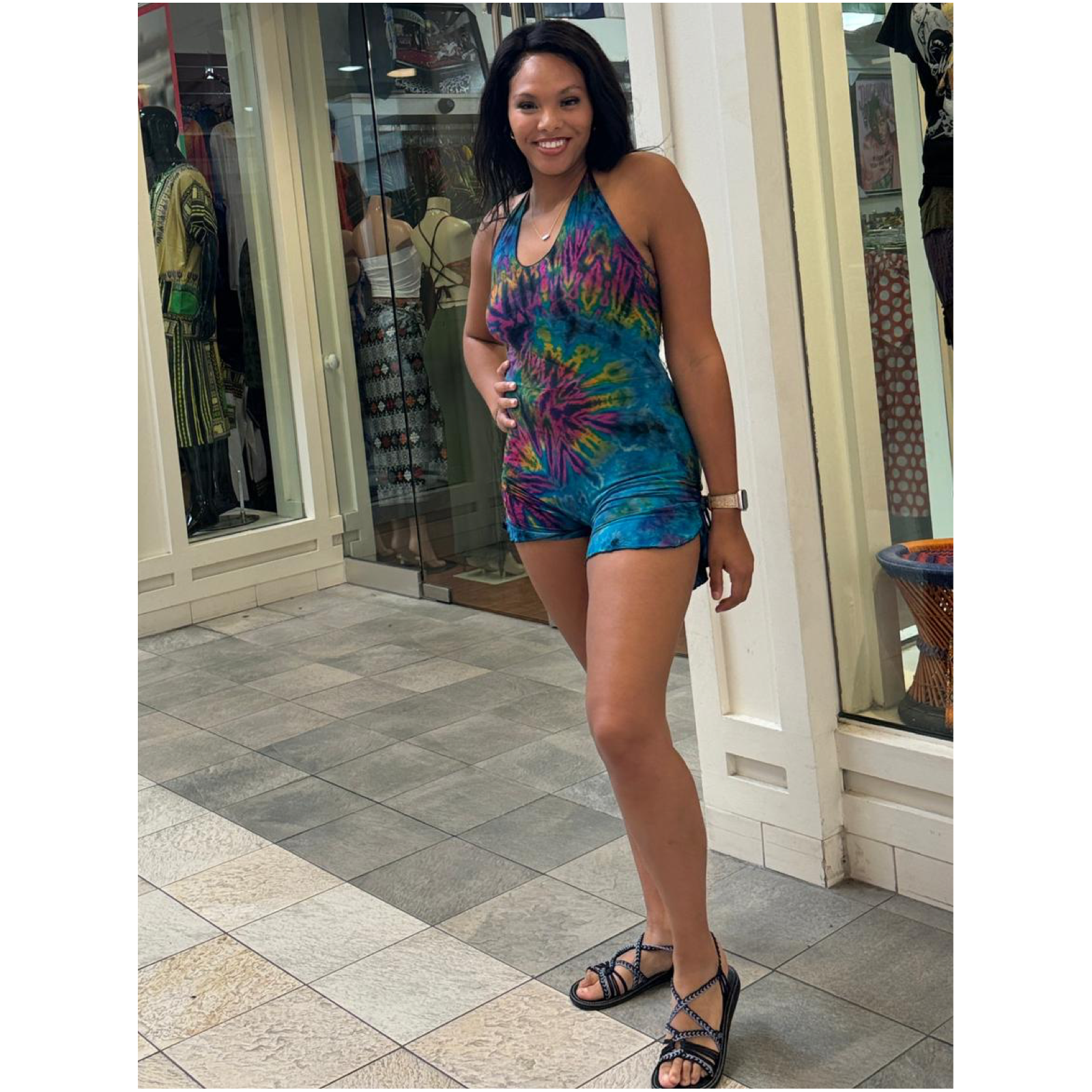 Tie Dye Romper – KULTURAL VIBEZ