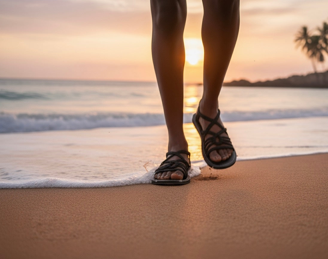 Shoes - Braided Sandals BL