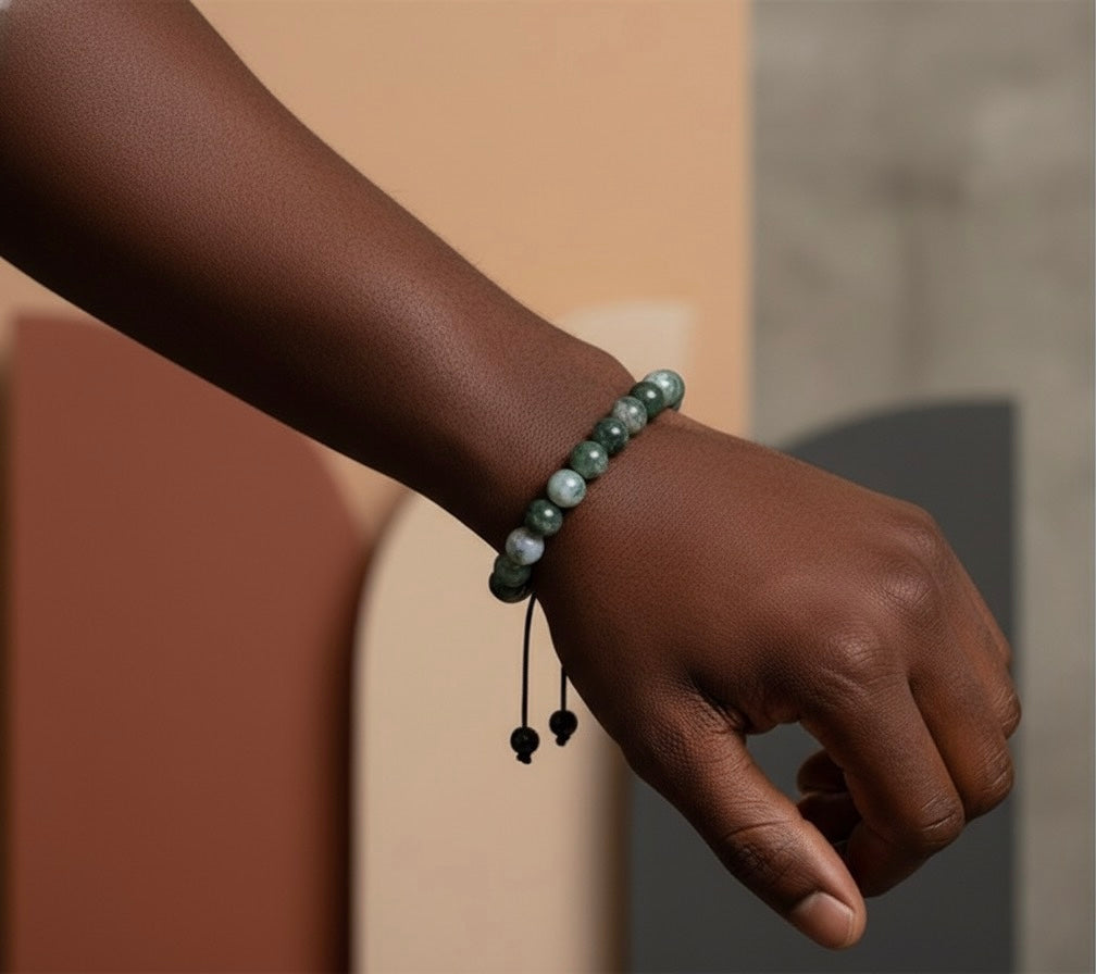 Jade Natural Stone Bracelet.