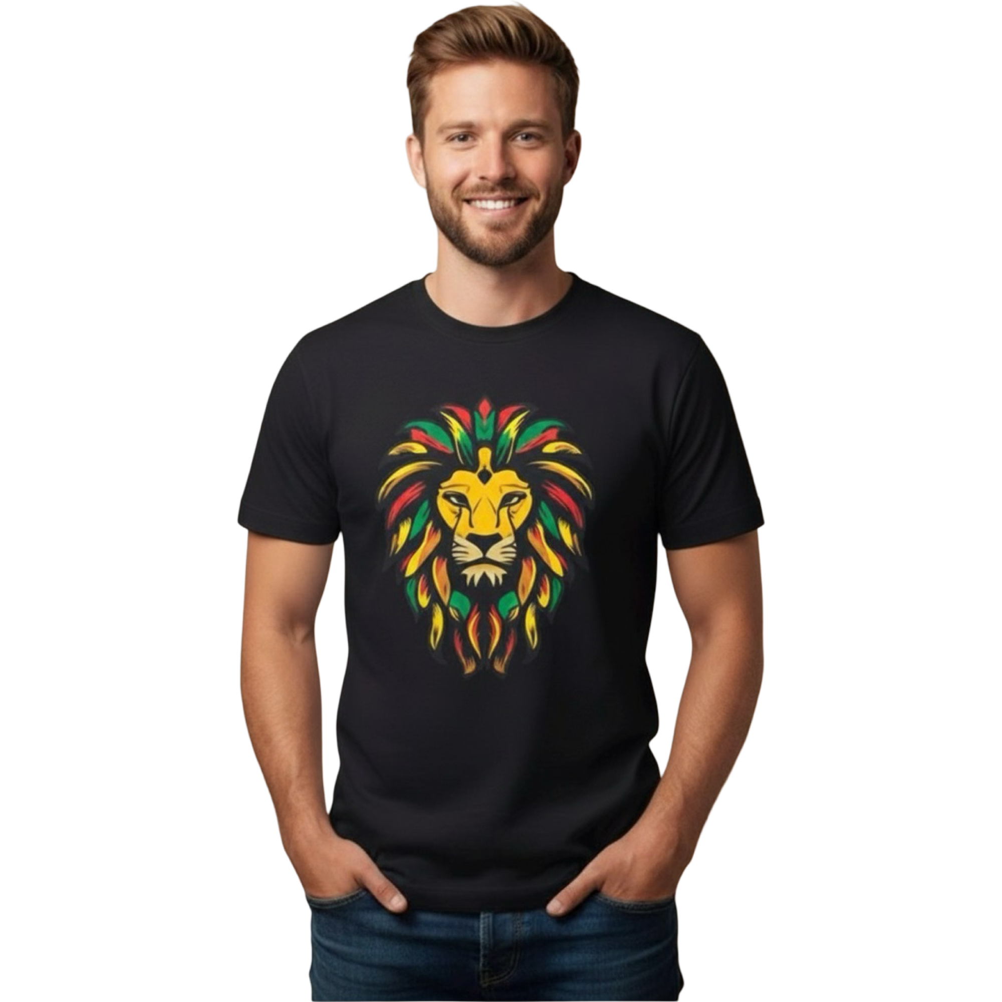 KV Lion Head Tee Shirt/Black