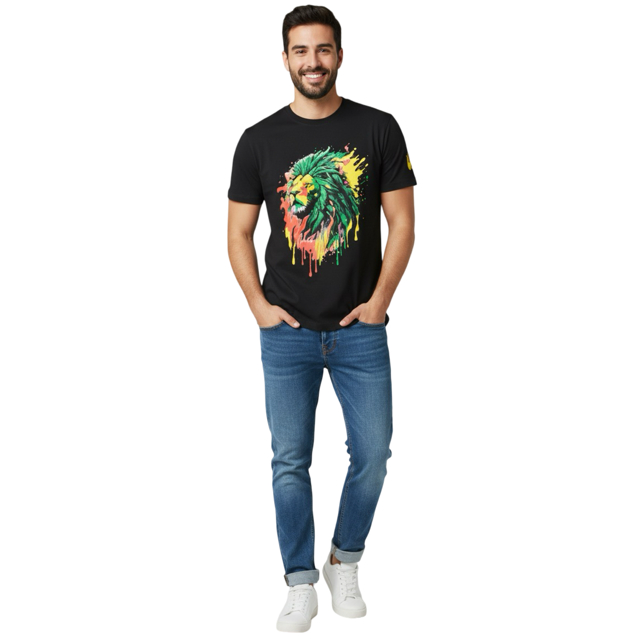 KV Lion Vibes T-Shirt/ Black