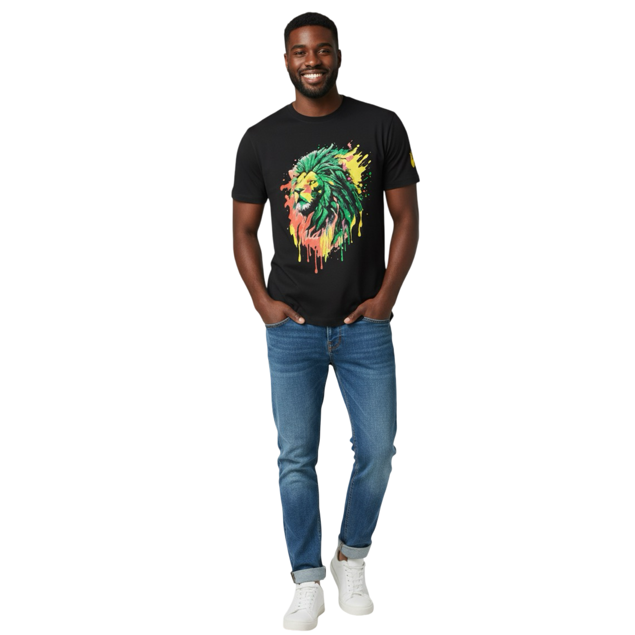 KV Lion Vibes T-Shirt/ Black