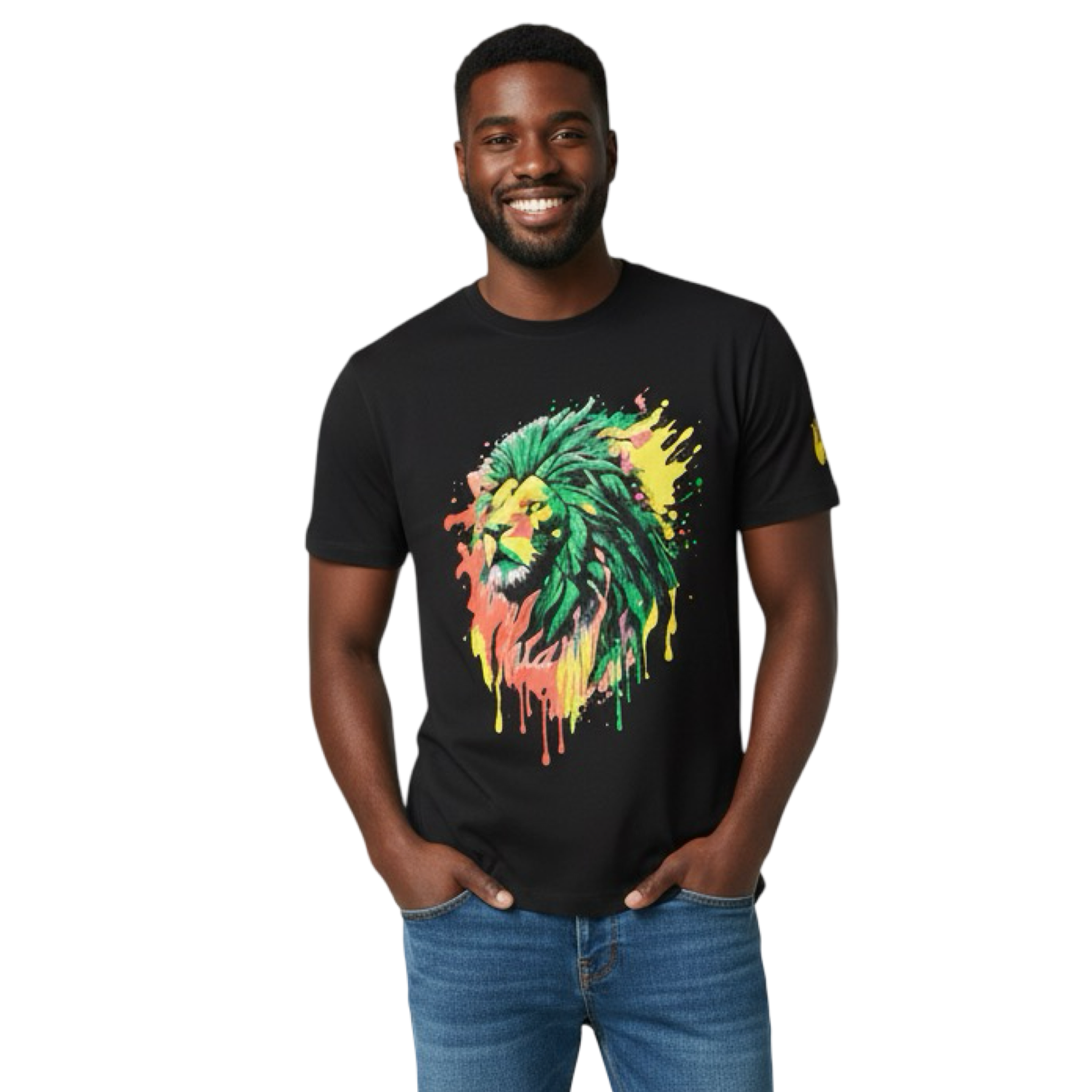 KV Lion Vibes T-Shirt/ Black