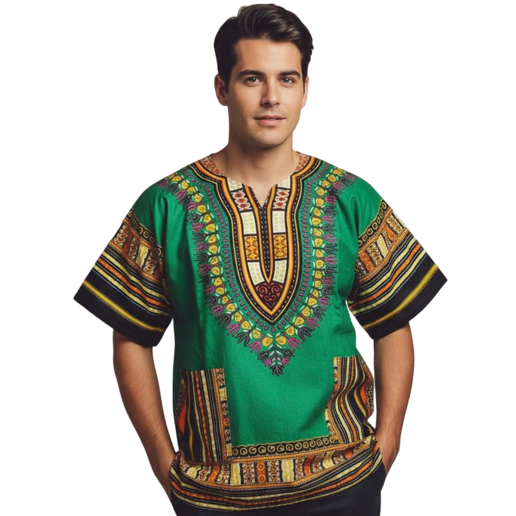 V-Neck Dashiki - More Colors.