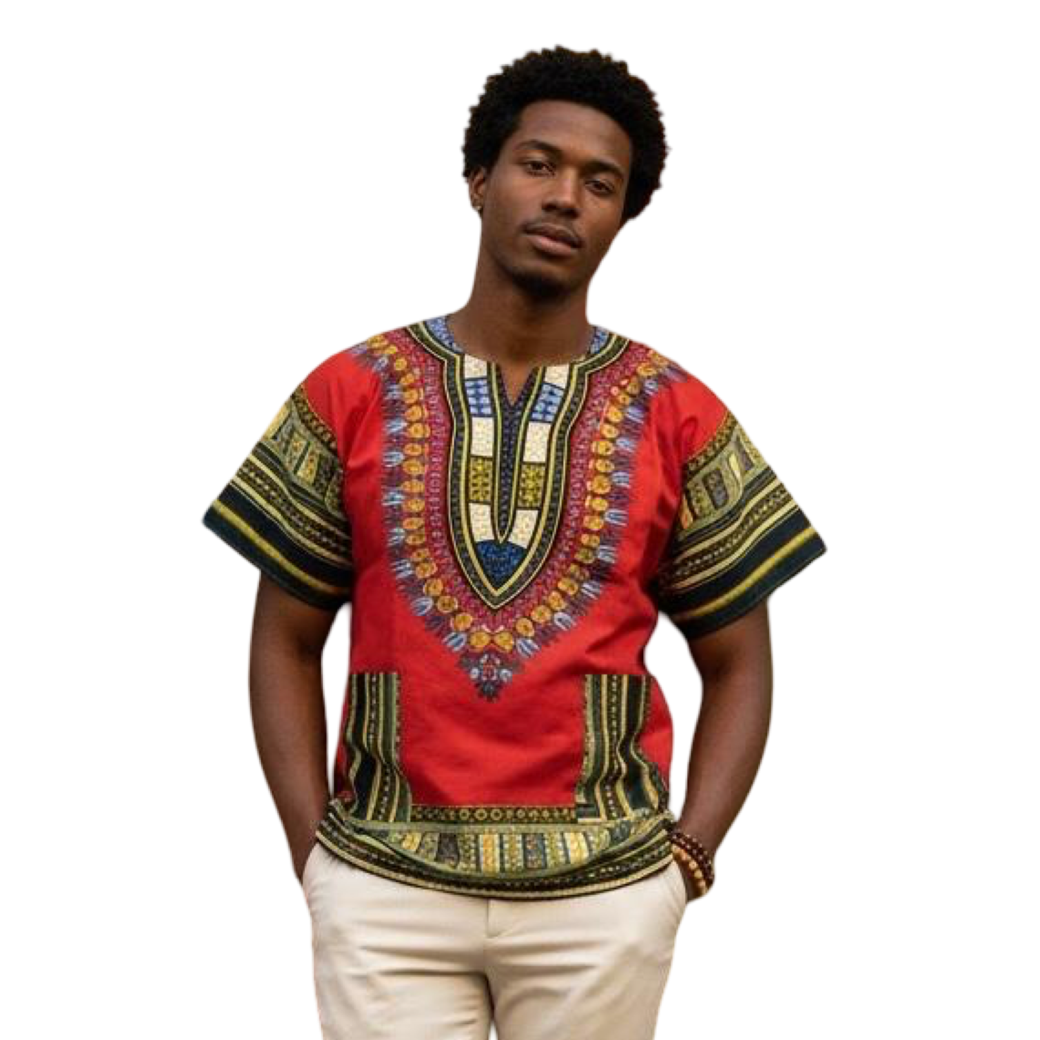 V-Neck Dashiki - More Colors.