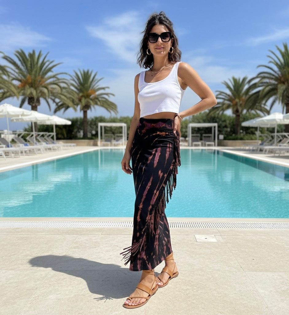 Tight Cutting Skirt TD