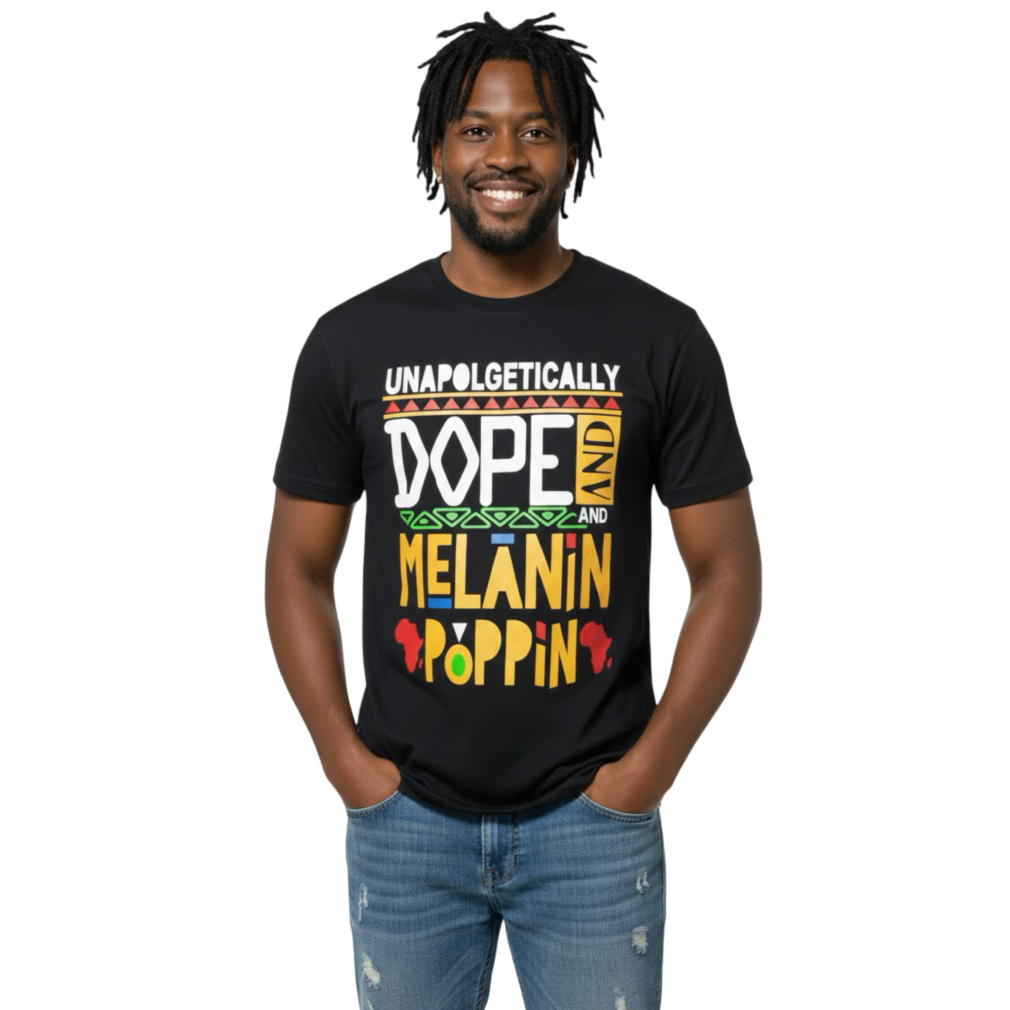Shirt - Dope and Melanin Poppin.