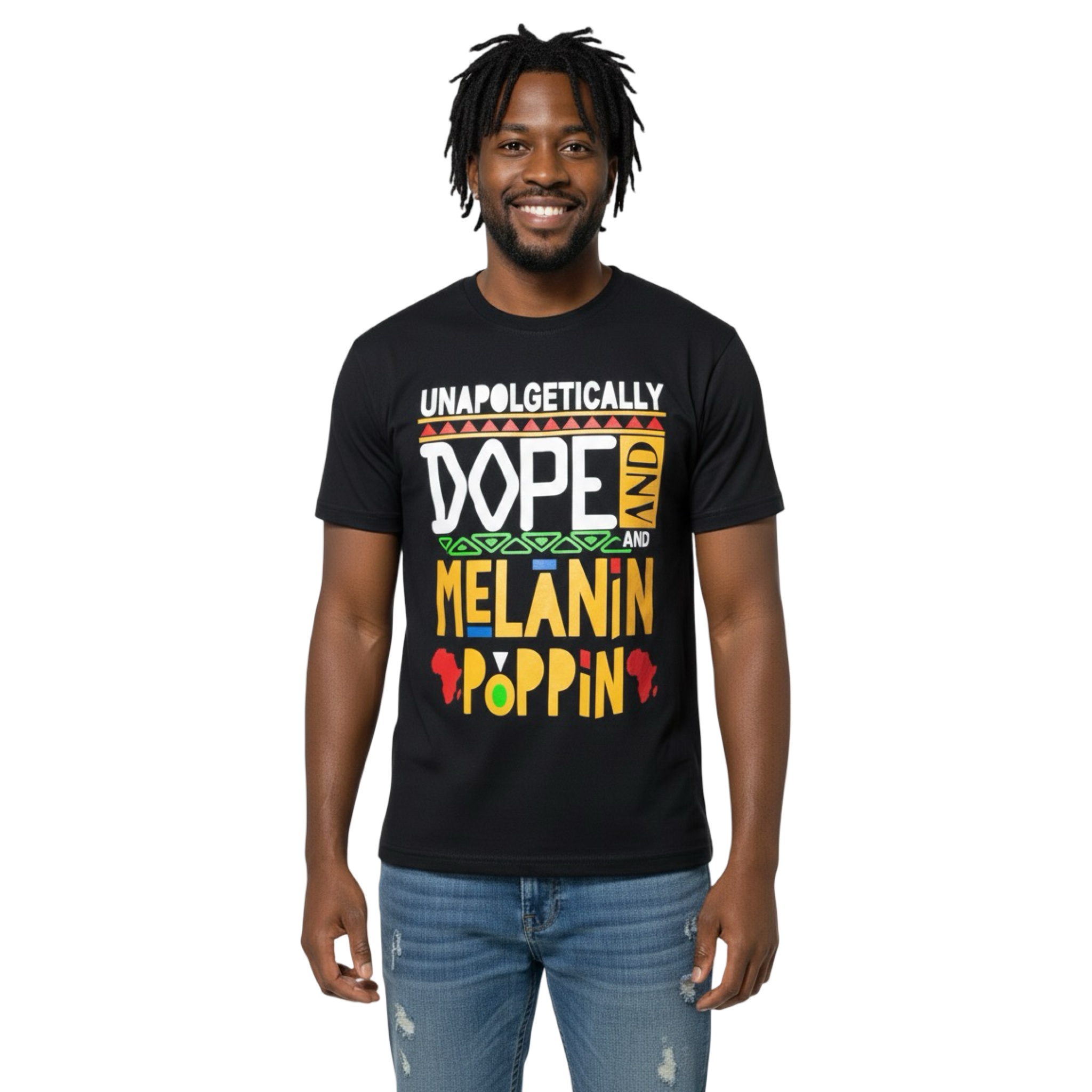 Shirt - Dope and Melanin Poppin.