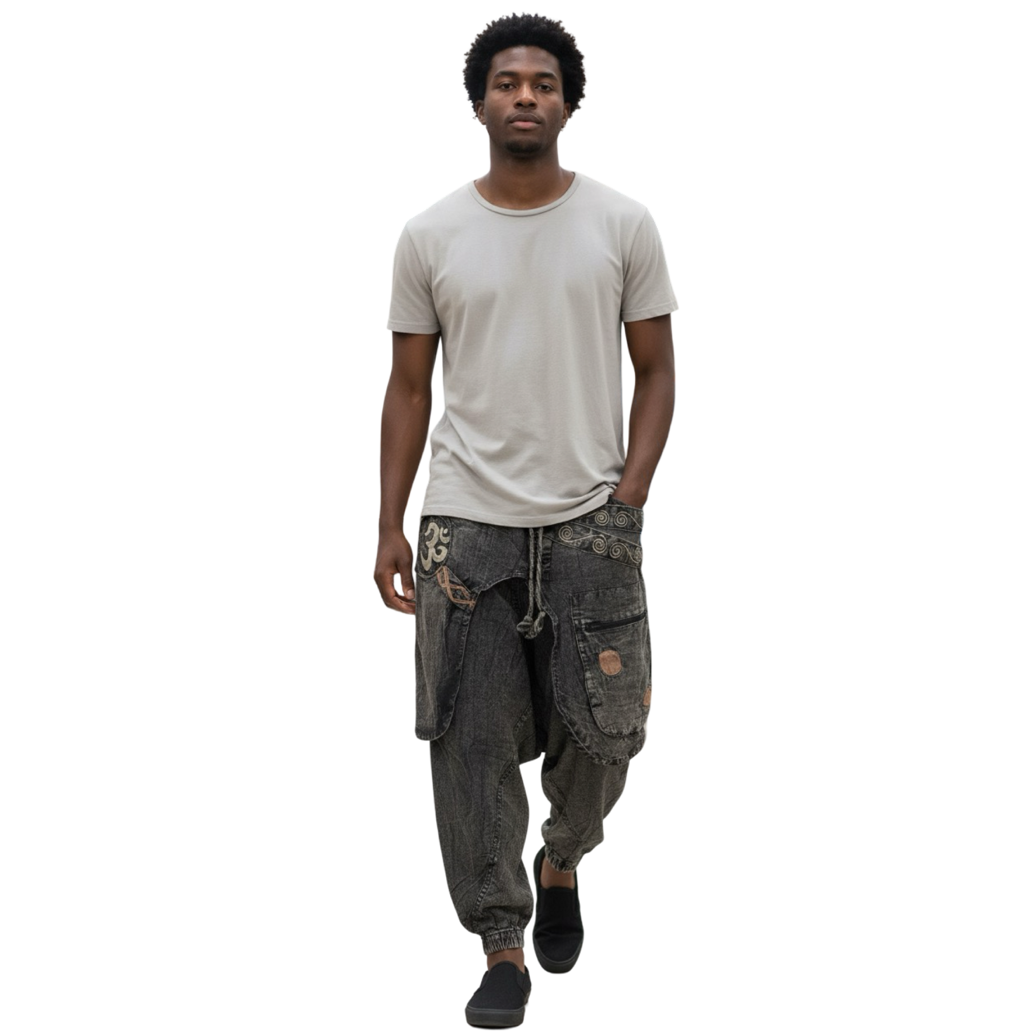 Men- Boho Harem Pants