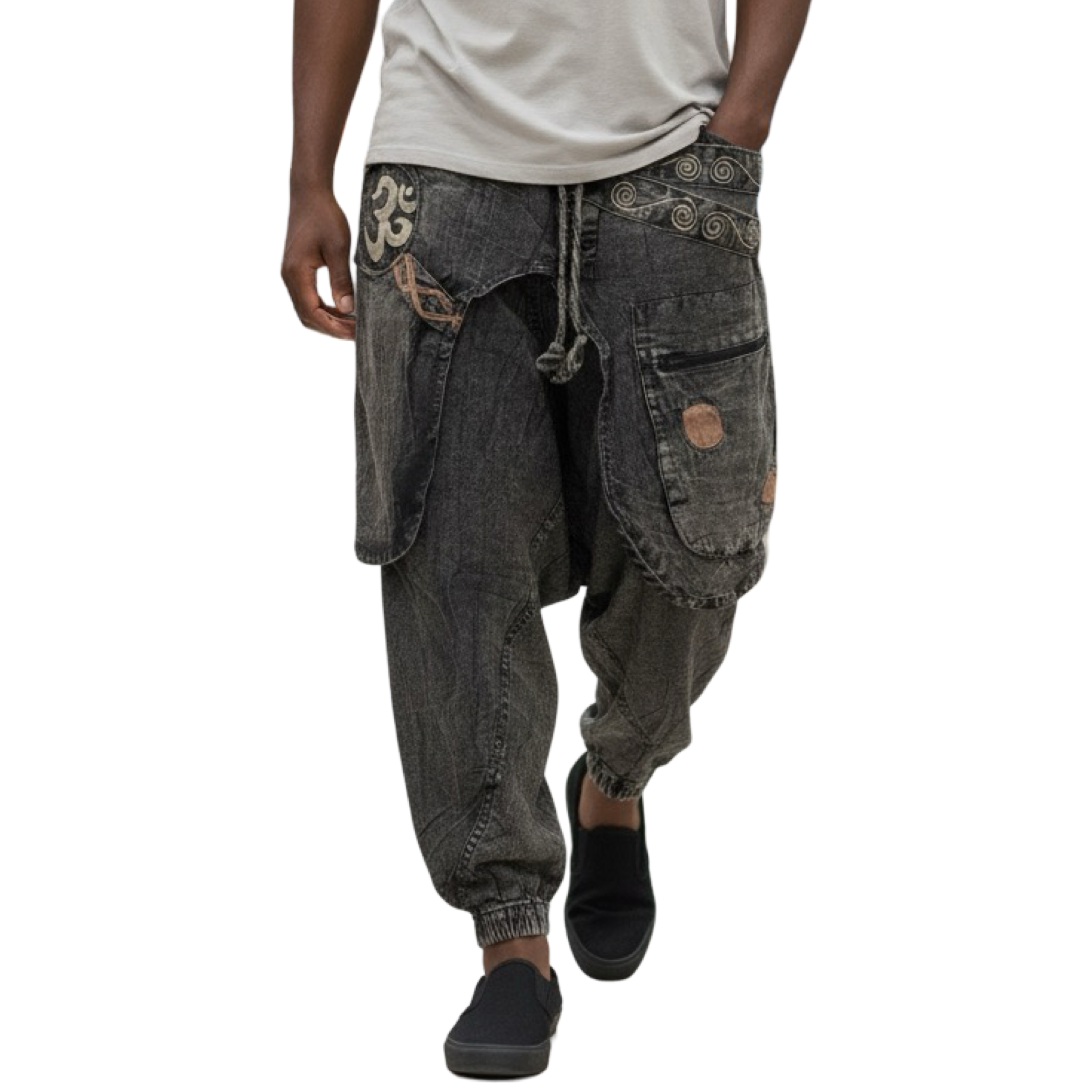Men- Boho Harem Pants