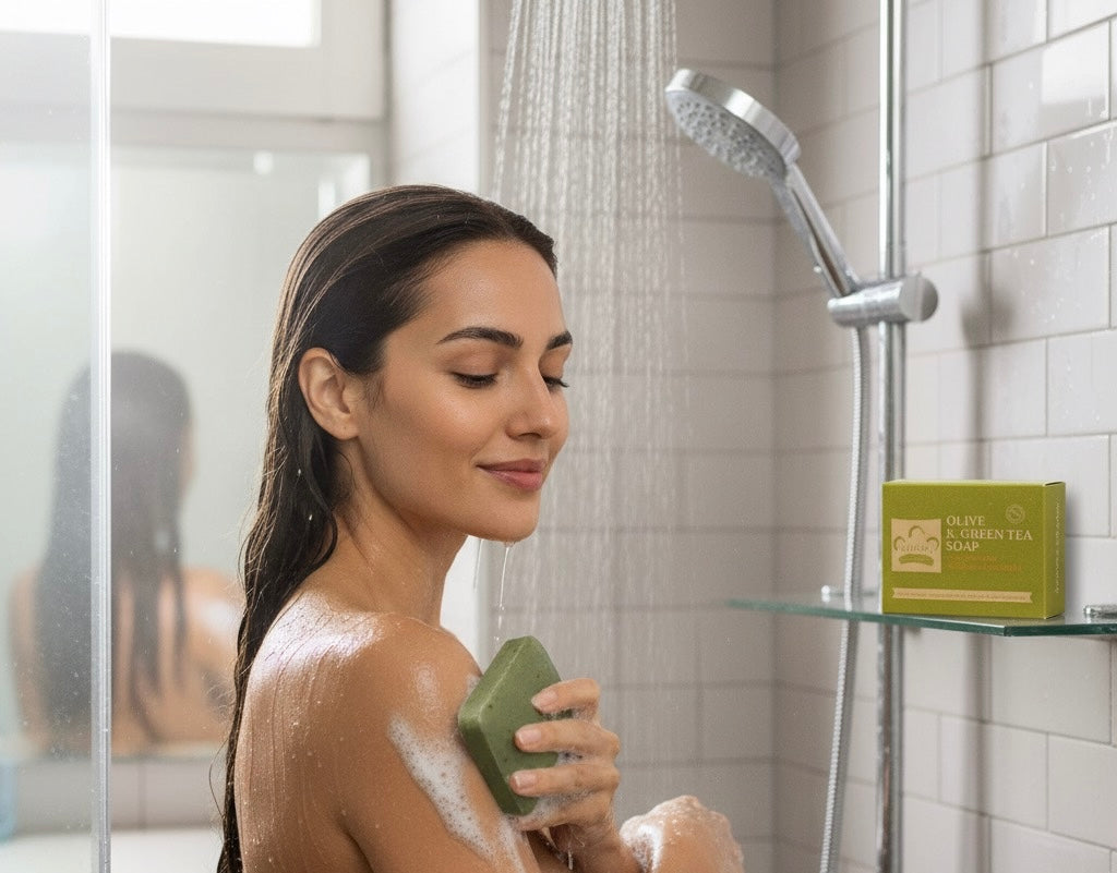 Soap - Nubian-Olive and Green Tea