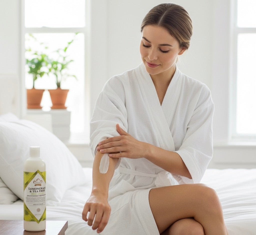 Lemongrass & Tea Tree Body Lotion (Brightening & Refreshing)