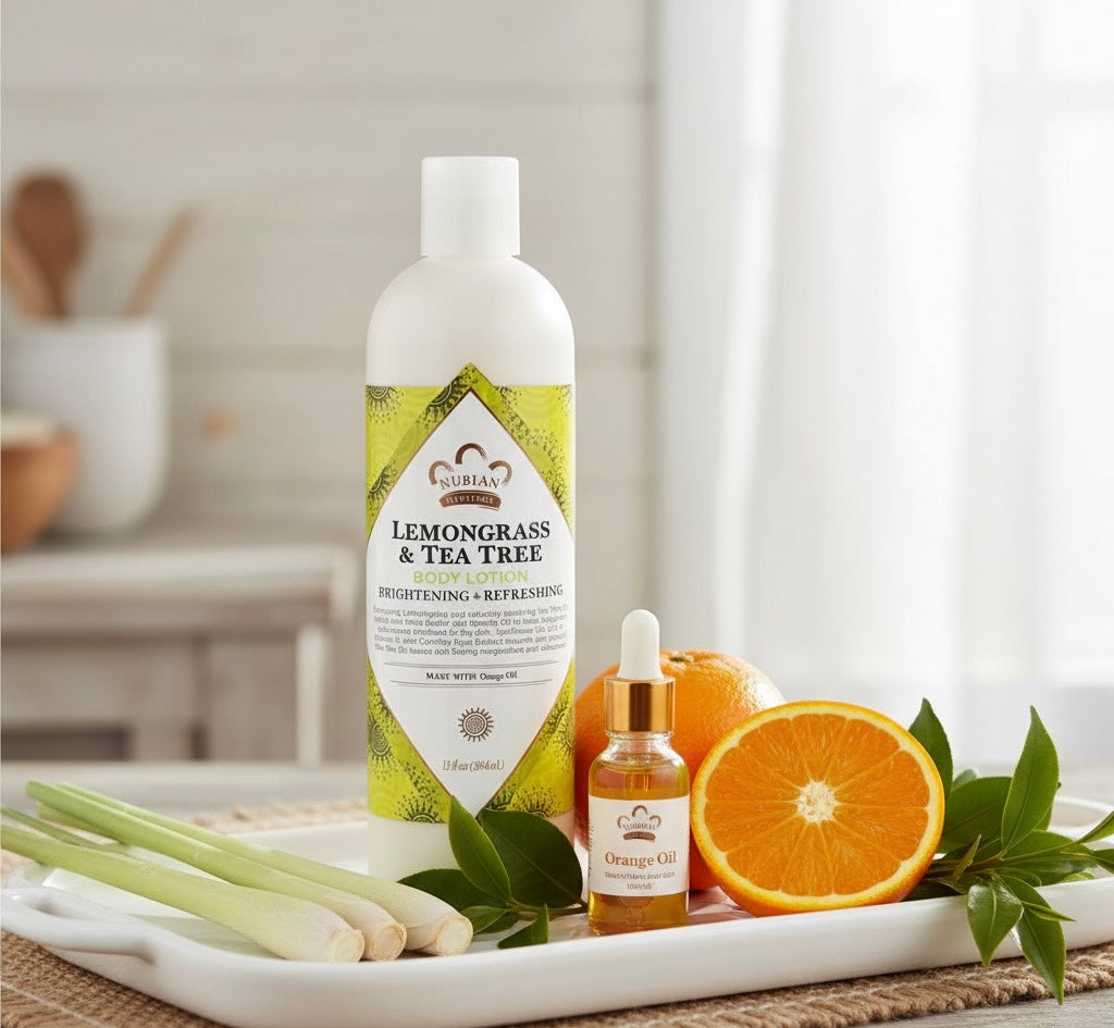 Lemongrass & Tea Tree Body Lotion (Brightening & Refreshing)