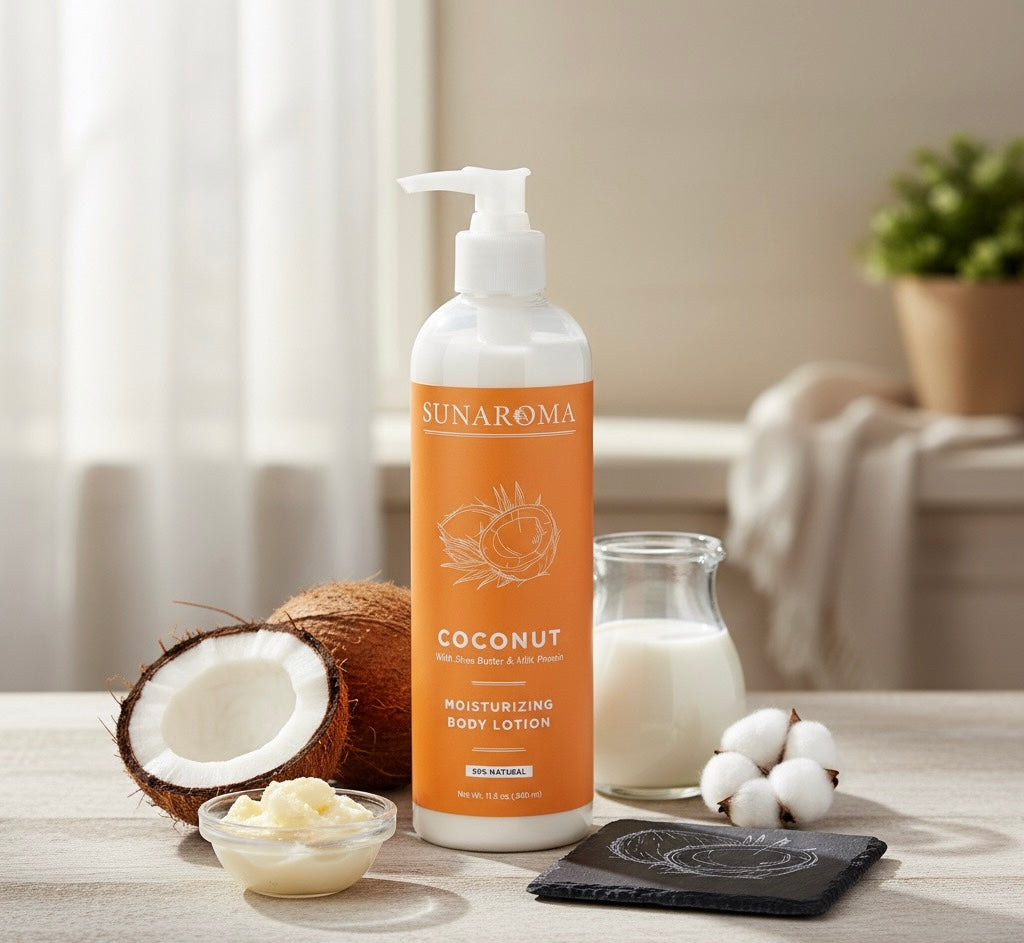 Sunaroma CoconutWith Shea Butter & Milk Protein