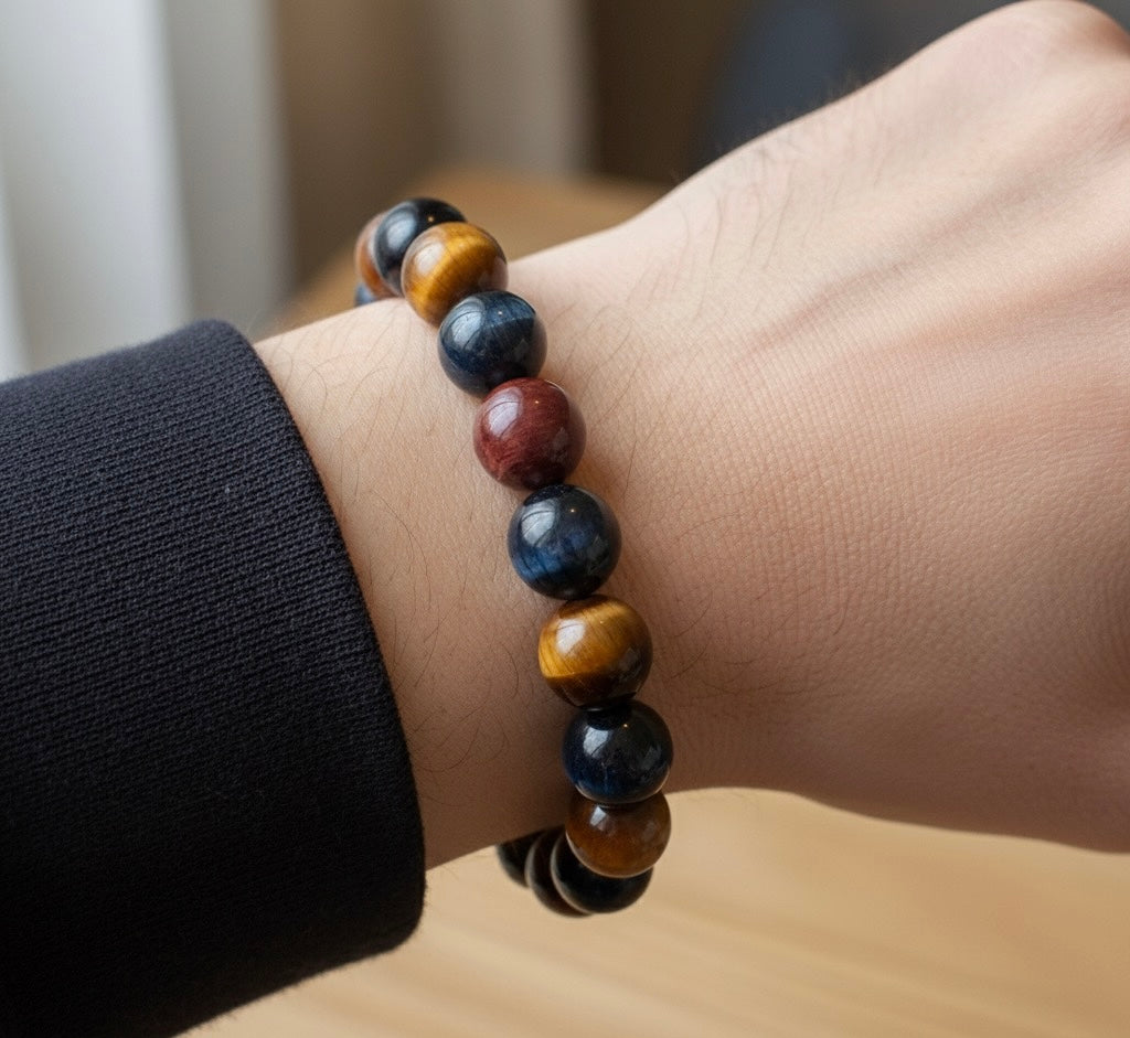 Trinity Tiger’s Eyes Bracelet