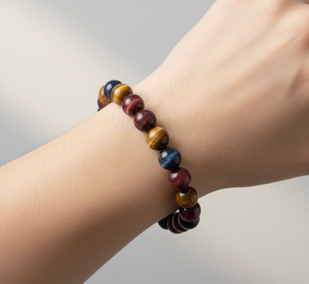Trinity Tiger’s Eyes Bracelet