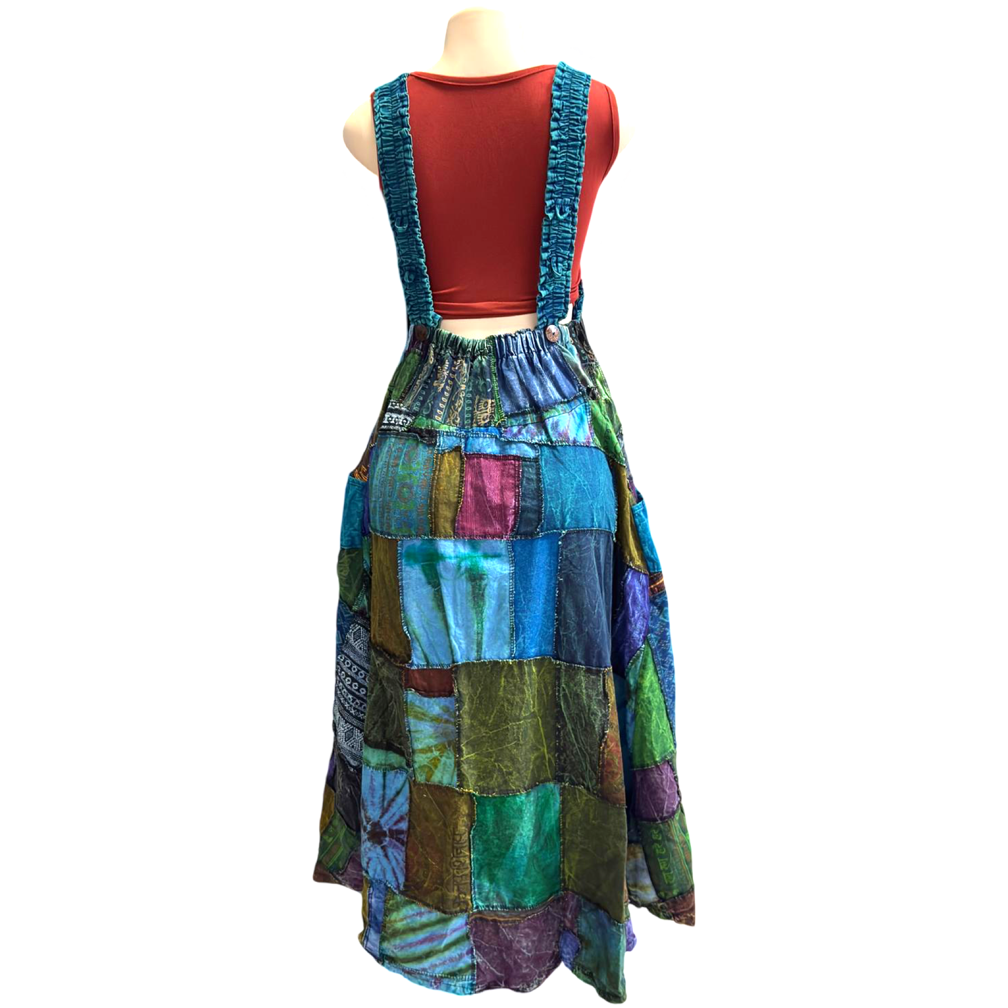 Patchwork Dress (Assorted Colors)