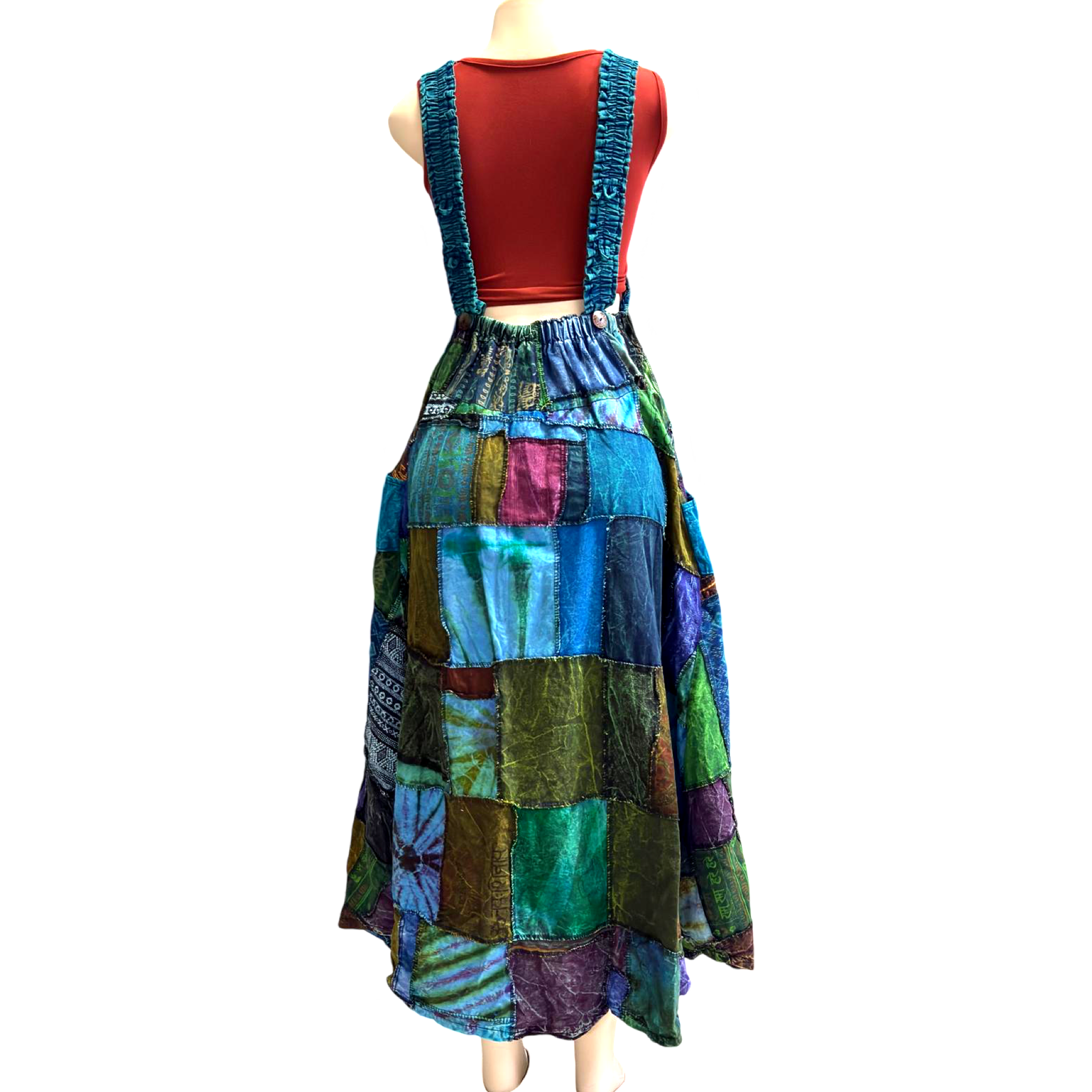 Patchwork Dress (Assorted Colors)