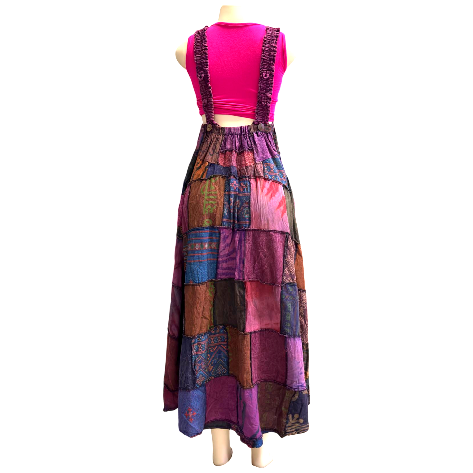 Patchwork Dress(Assorted Colors)