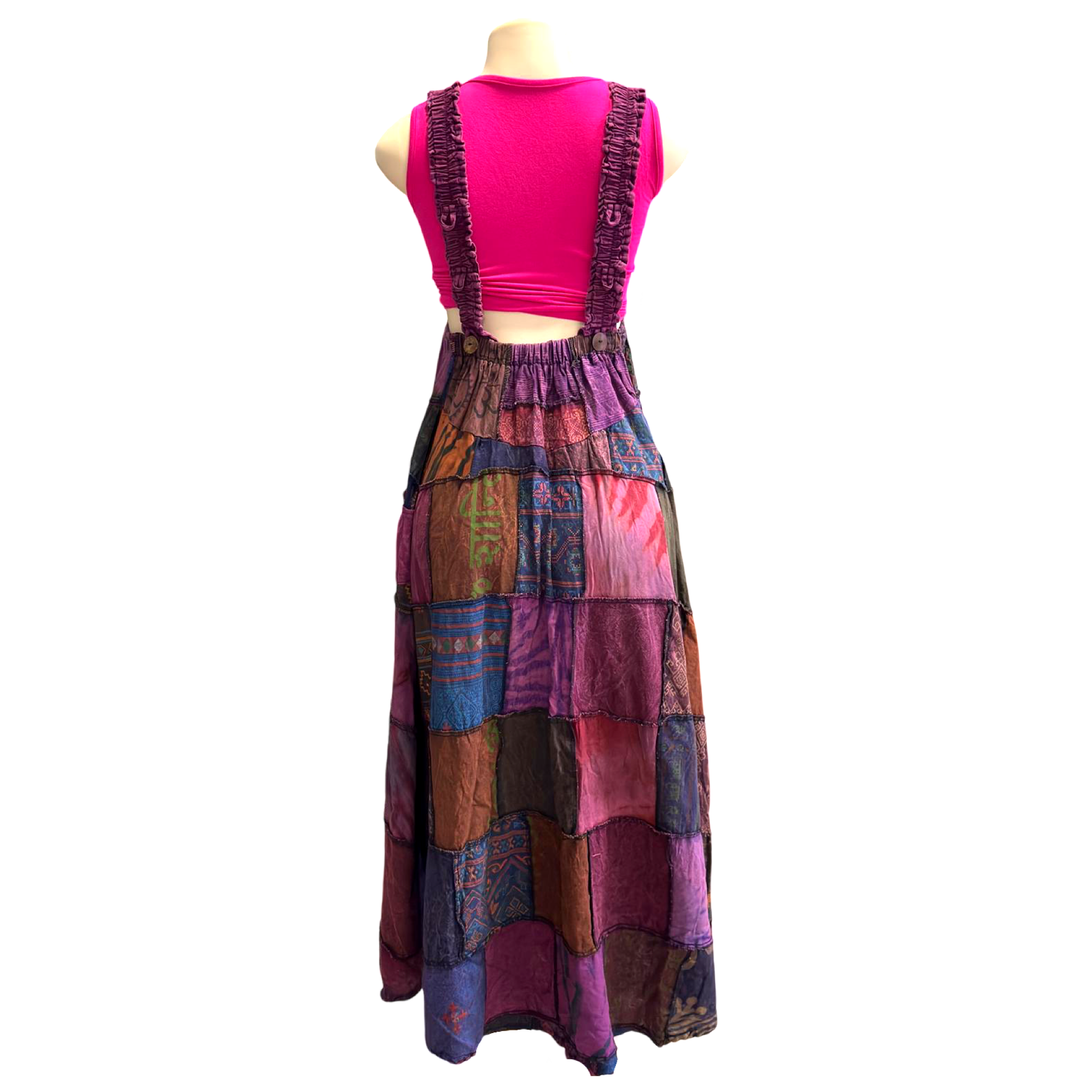 Patchwork Dress(Assorted Colors)