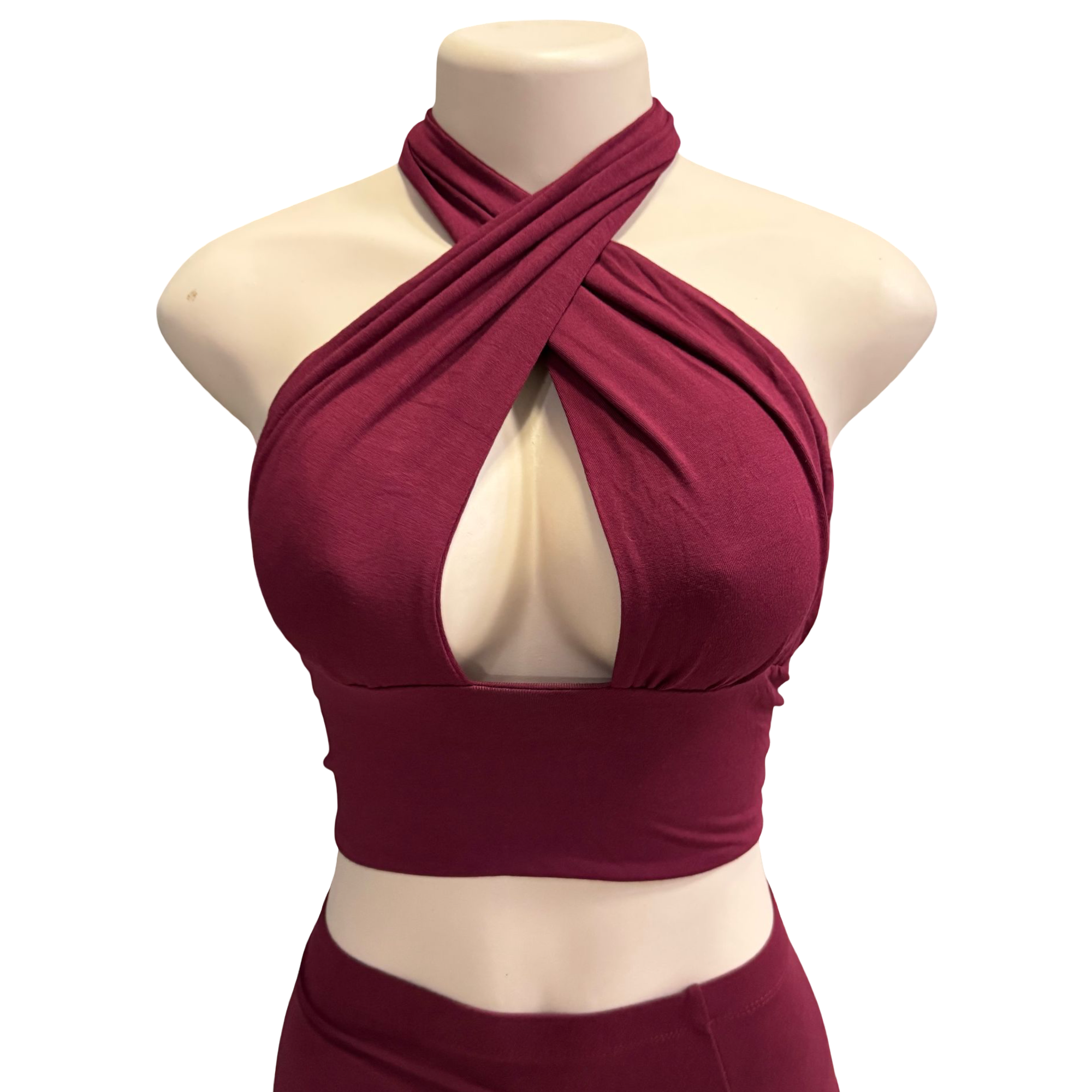 Tops - Criss Cross (Burgundy)