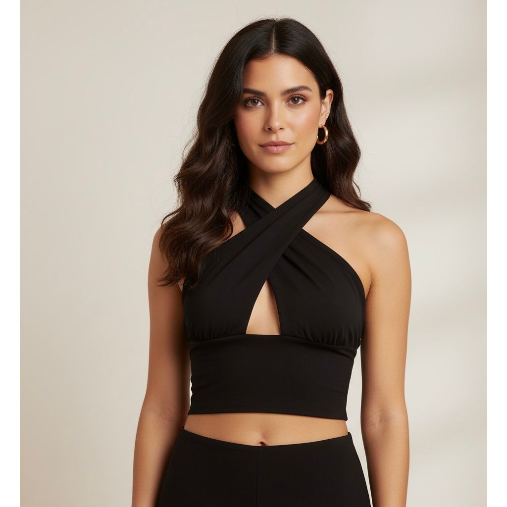 Tops - Criss Cross (Black)