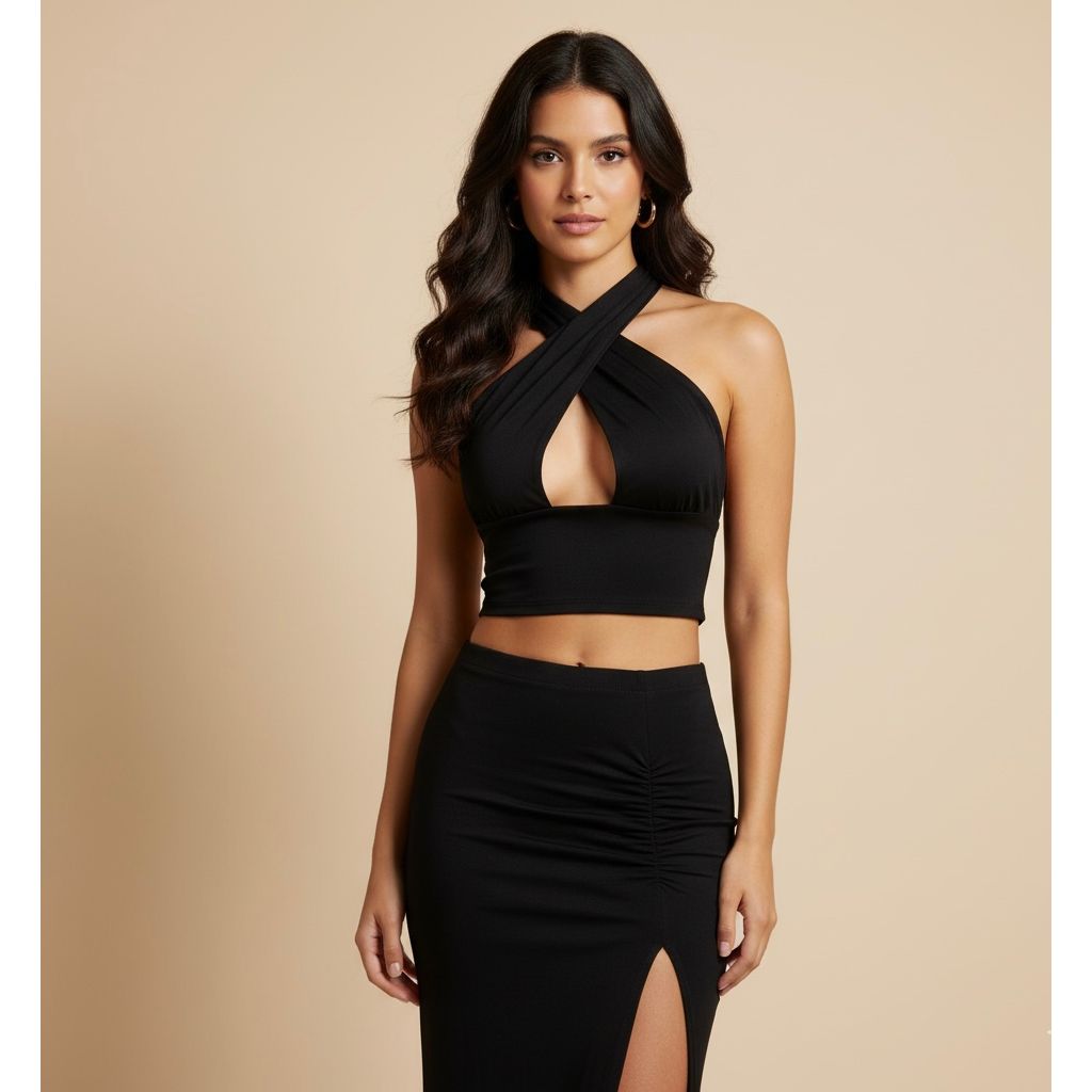 Tops - Criss Cross (Black)