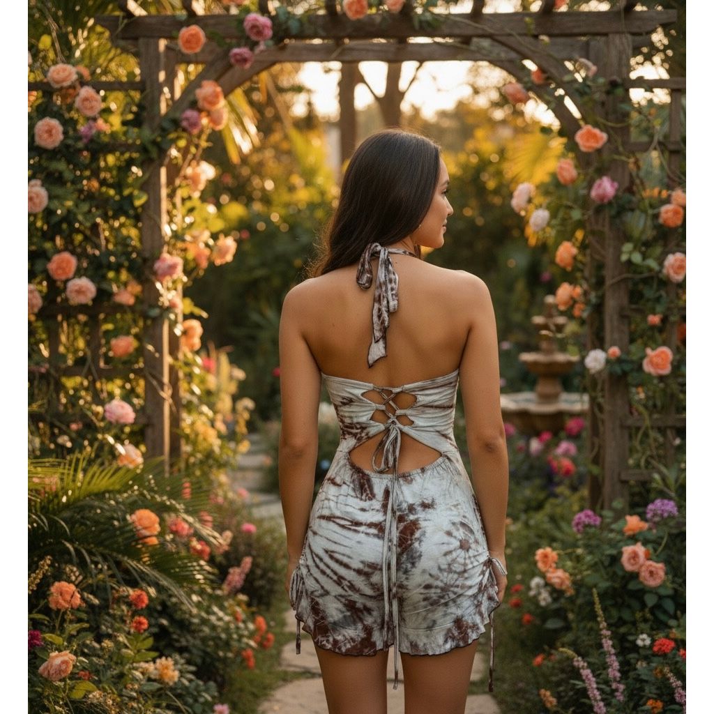 Tie Dye Romper