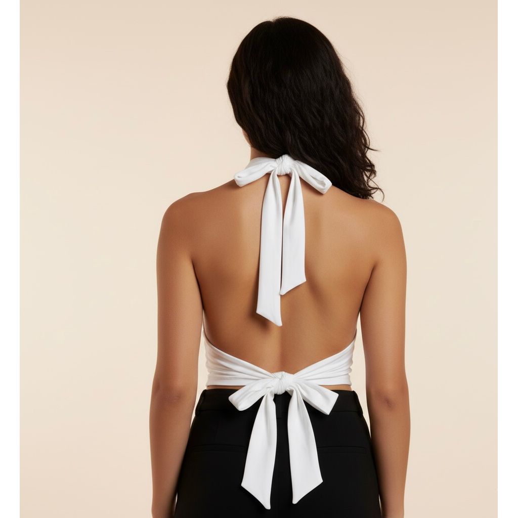 Tops - Criss Cross (White)