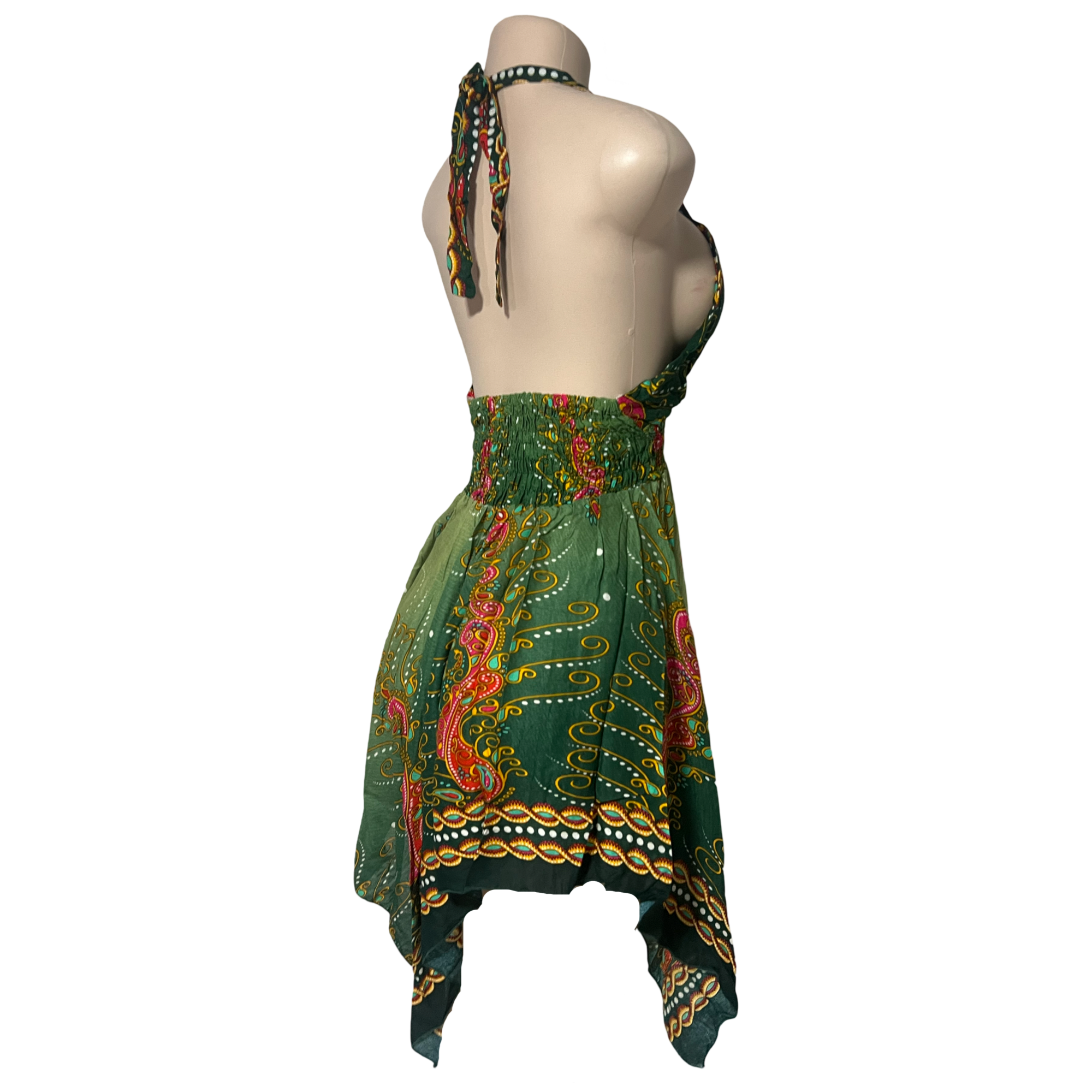Dress - Paisley Bandana Halter Dress KULTURAL VIBEZ Dress - Paisley Bandana Halter Dress KULTURAL VIBEZ