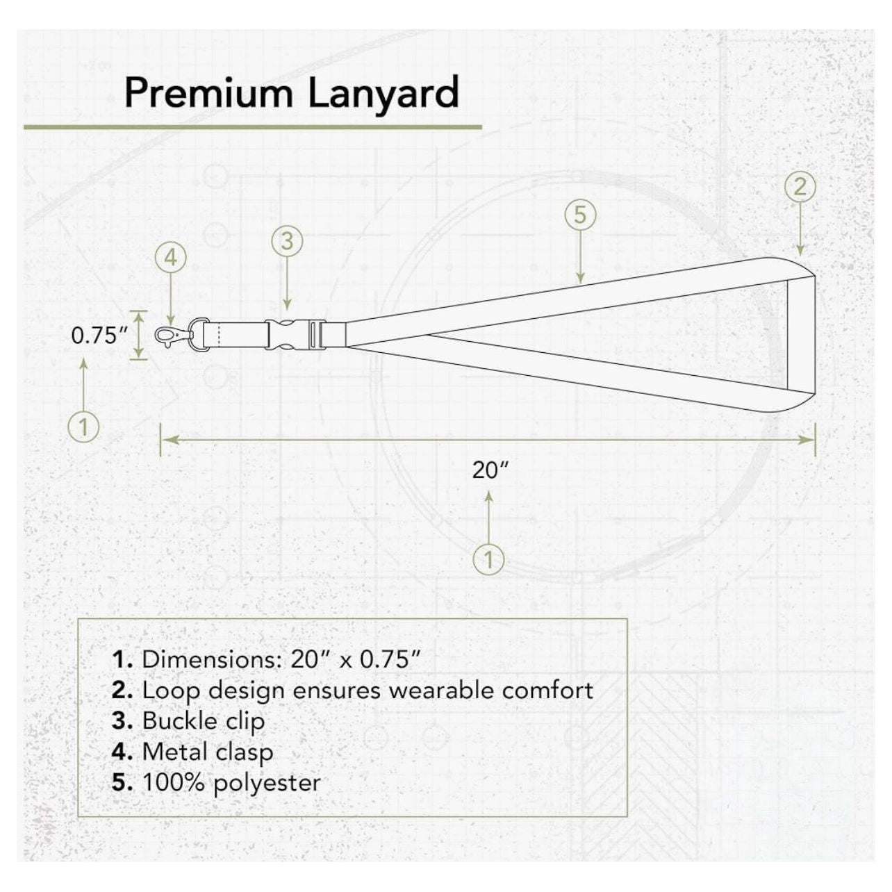 Lanyards - Puerto Rico