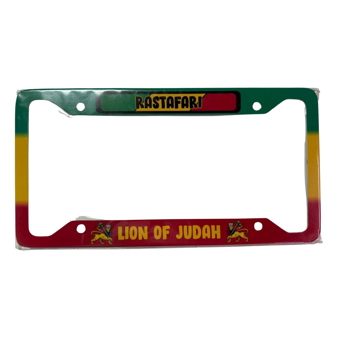 License Plate-Rastafari