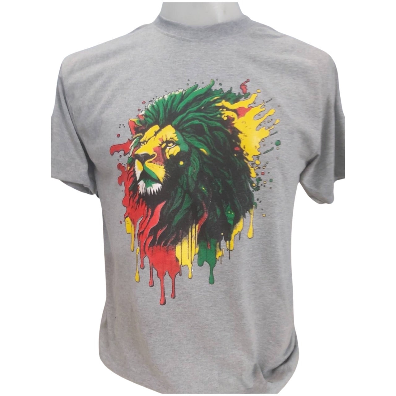 KV Lion Head T-Shirt /Gray