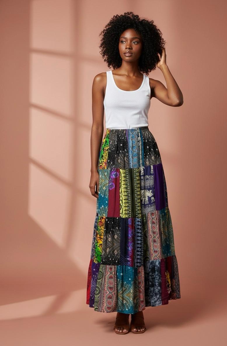Patchwork Skirt