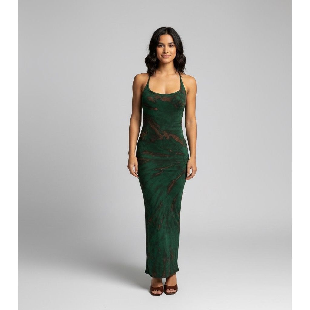 Tie-Dye Maxi Dress
