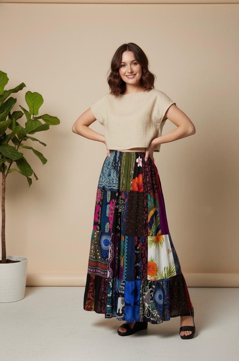 Patchwork Skirt